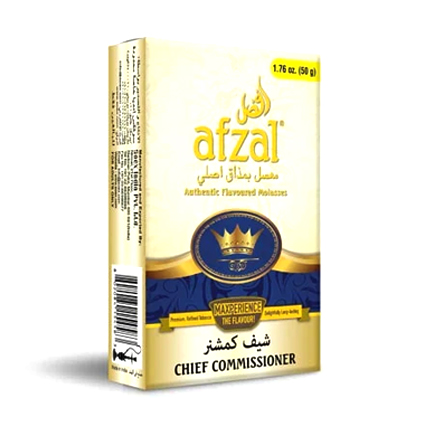 Afzal Hookah Flavour Chief Commissioner 